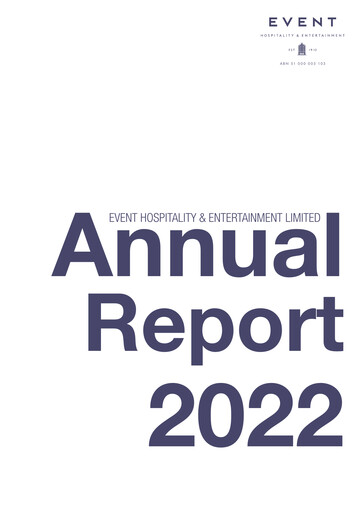 Thumbnail EVT Limited Annual Report 2022