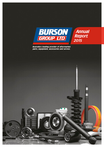 Thumbnail Bapcor Limited Annual Report 2015
