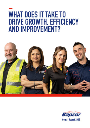 Thumbnail Bapcor Limited Annual Report 2022