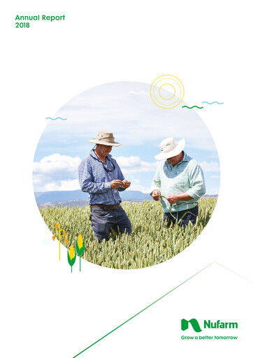 Vorschaubild Nufarm Jahresbericht 2018