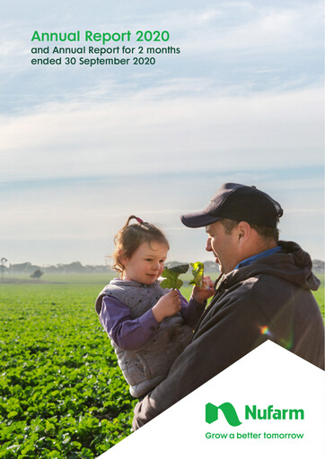 Vorschaubild Nufarm Jahresbericht 2020