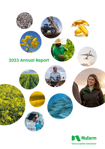 Vorschaubild Nufarm Jahresbericht 2023