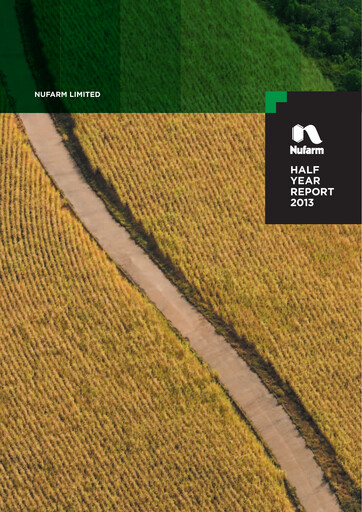 Vorschaubild Nufarm Halbjahresbericht 2013-h1