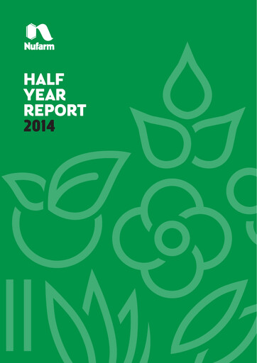 Vorschaubild Nufarm Halbjahresbericht 2014-h1
