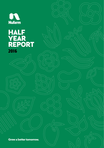 Vorschaubild Nufarm Halbjahresbericht 2016-h1