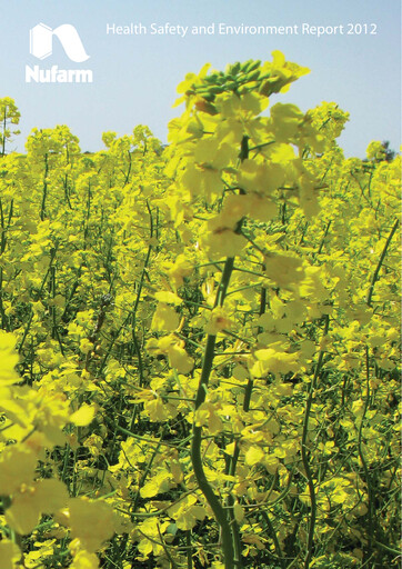 Thumbnail Nufarm Sustainability Report 2012