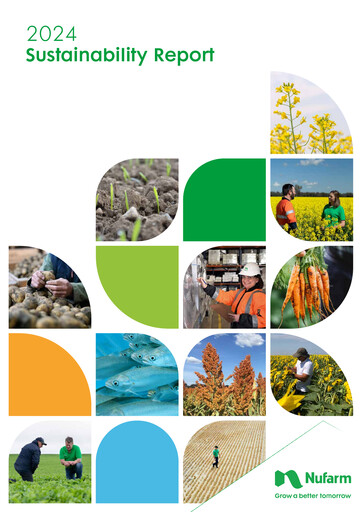 Vorschaubild Nufarm Nachhaltigkeitsbericht 2024