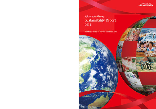 Thumbnail Ajinomoto
 Sustainability Report 2014
