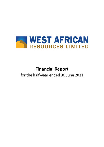 Thumbnail West African Resources Half-year Report 2021-h1