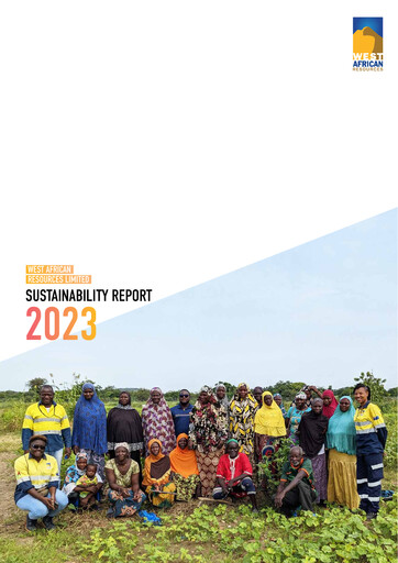 Thumbnail West African Resources Sustainability Report 2023