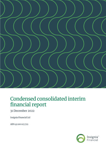 Thumbnail Insignia Financial (IOOF) Half-year Report 2022-h1