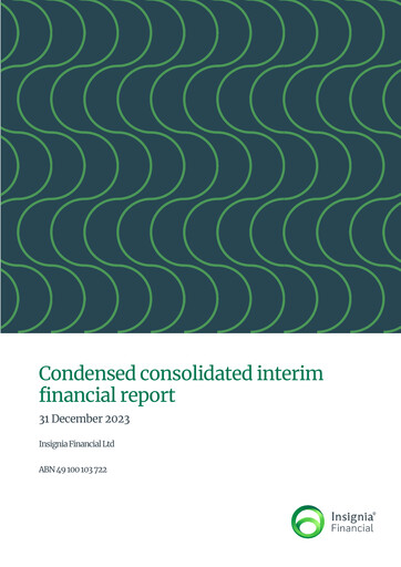 Thumbnail Insignia Financial (IOOF) Half-year Report 2024-h1