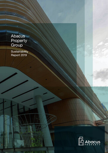 Thumbnail Abacus Storage King Sustainability Report 2019