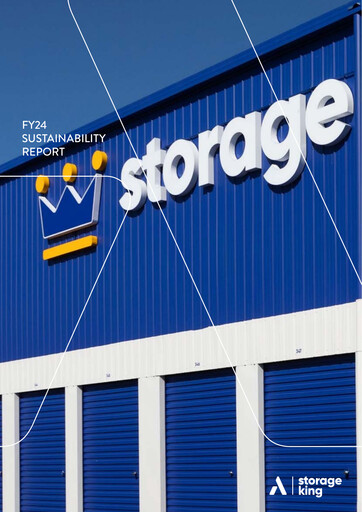 Thumbnail Abacus Storage King Sustainability Report 2024