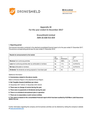Thumbnail DroneShield Annual Report 2017