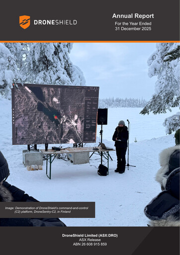 Thumbnail DroneShield Annual Report 2025