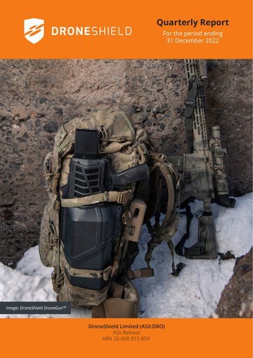 Thumbnail DroneShield Quarterly Report 2022-q4