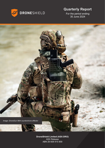 Thumbnail DroneShield Quarterly Report 2024-q2