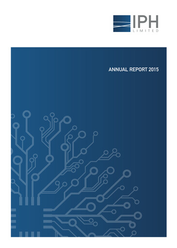 Thumbnail IPH Limited Annual Report 2015