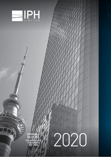 Thumbnail IPH Limited Annual Report 2020
