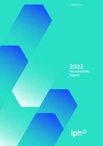 Thumbnail IPH Limited Sustainability Report 2022