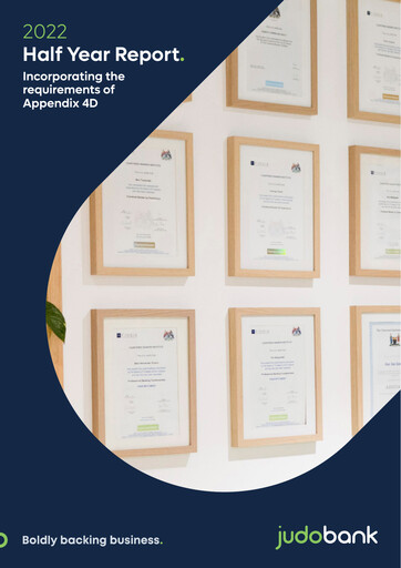 Thumbnail Judo Capital Holdings Half-year Report 2022-h1