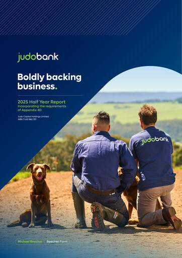 Thumbnail Judo Capital Holdings Half-year Report 2025-h1