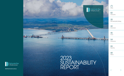 Miniature Dalrymple Bay Infrastructure Rapport de durabilité 2023