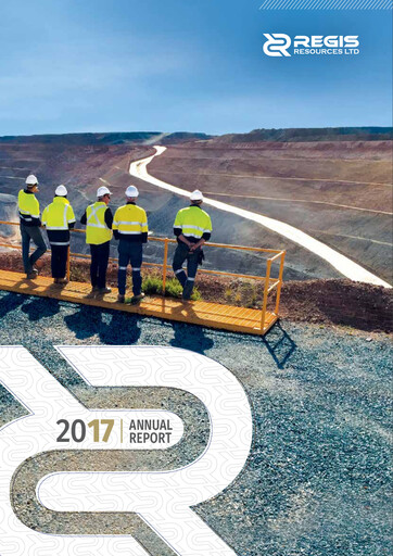 Thumbnail Regis Resources Annual Report 2017