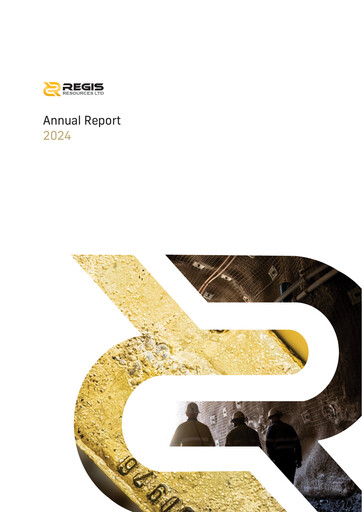 Thumbnail Regis Resources Annual Report 2024