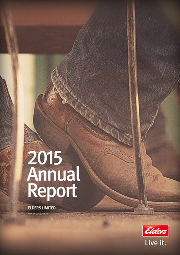 Miniature Elders Limited Rapport annuel 2015