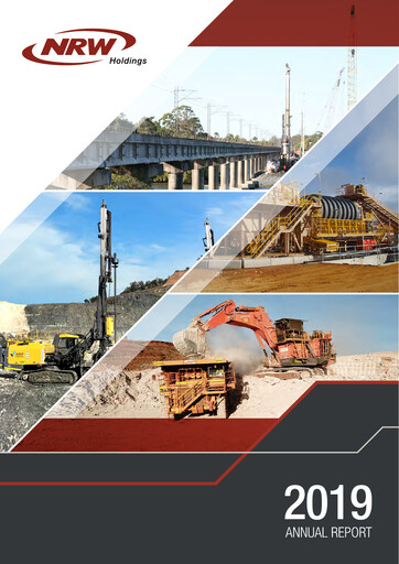 Thumbnail NRW Holdings Limited Annual Report 2019