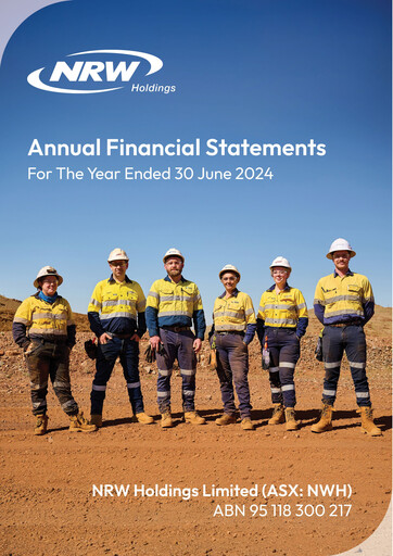 Thumbnail NRW Holdings Limited Financial Statement 2024