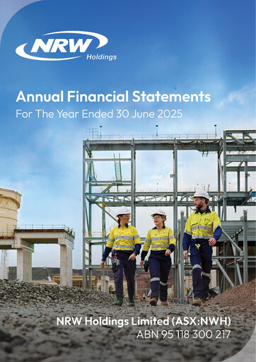 Thumbnail NRW Holdings Limited Financial Statement 2025