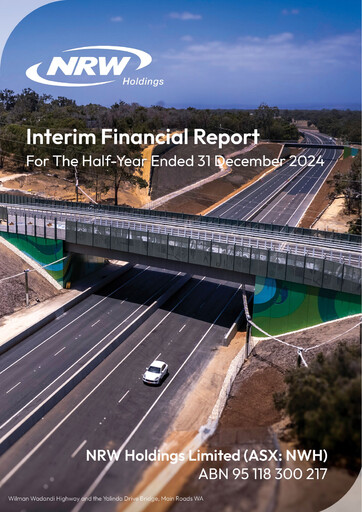 Thumbnail NRW Holdings Limited Half-year Report 2025