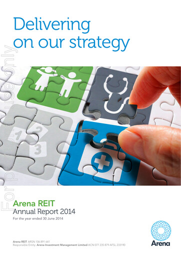 Thumbnail Arena REIT Annual Report 2014