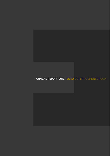 Thumbnail The Star Entertainment Group Annual Report 2012