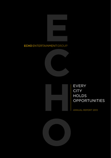 Thumbnail The Star Entertainment Group Annual Report 2013