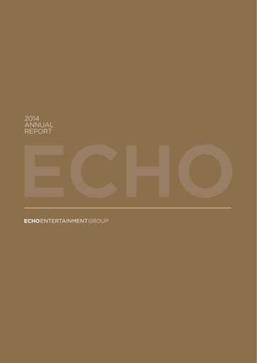 Thumbnail The Star Entertainment Group Annual Report 2014