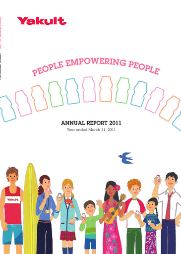 Thumbnail Yakult Annual Report 2011