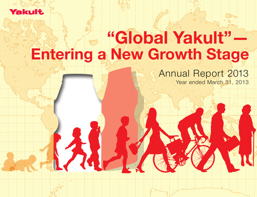 Thumbnail Yakult Annual Report 2013