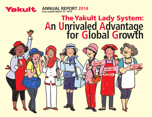 Thumbnail Yakult Annual Report 2014