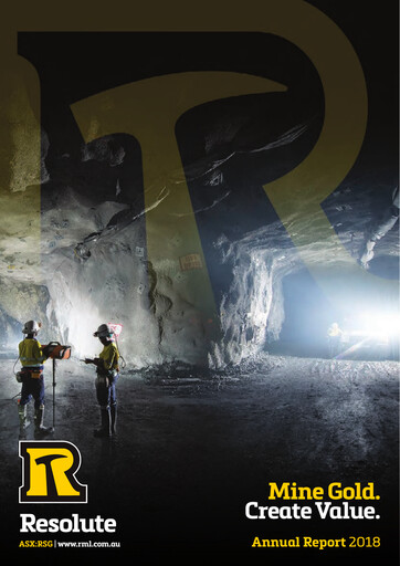 Thumbnail Resolute Mining Annual Report 2018