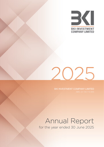 Miniature BKI Investment Company Rapport annuel 2025