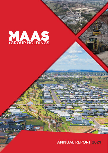 Thumbnail MAAS Group Holdings Annual Report 2021