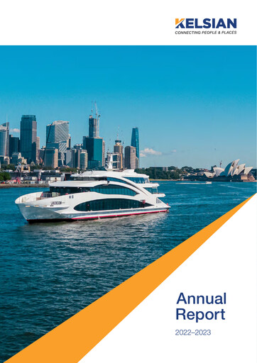 Thumbnail Kelsian Group Annual Report 2022-2023
