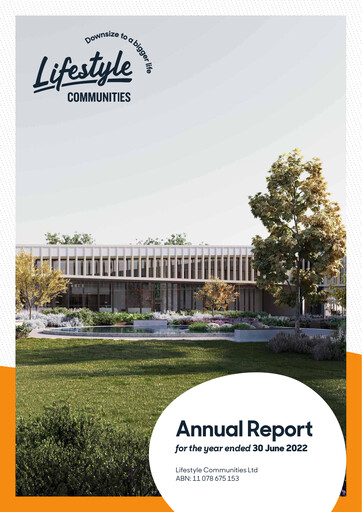Thumbnail Lifestyle Communities Limited Annual Report 2022