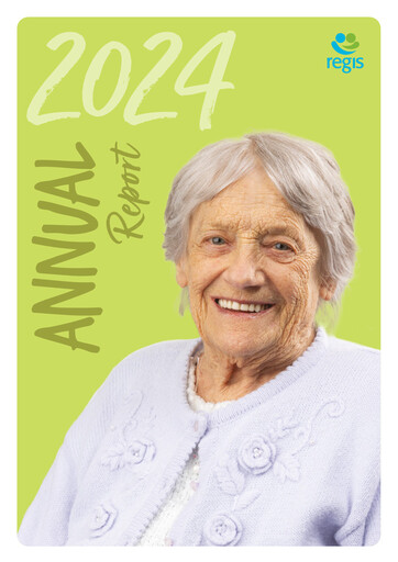 Miniature Regis Healthcare Rapport annuel 2024