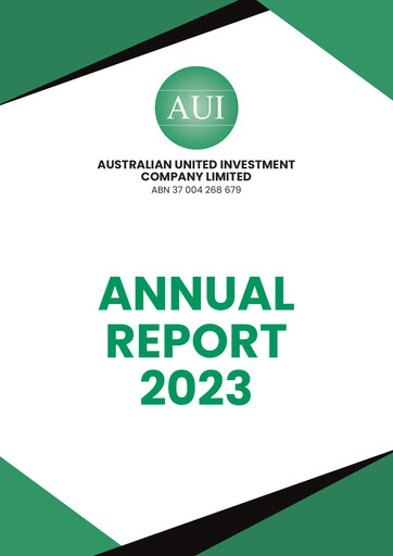 Miniature Australian United Investment Company Rapport annuel 2023