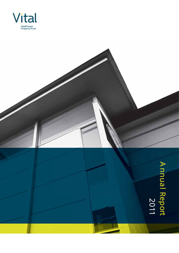 Thumbnail Vital Healthcare Property Trust Annual Report 2011